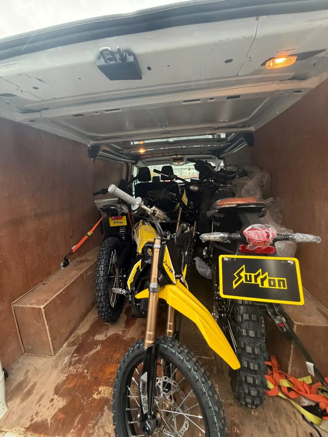 Hyper Bees loaded for delivery