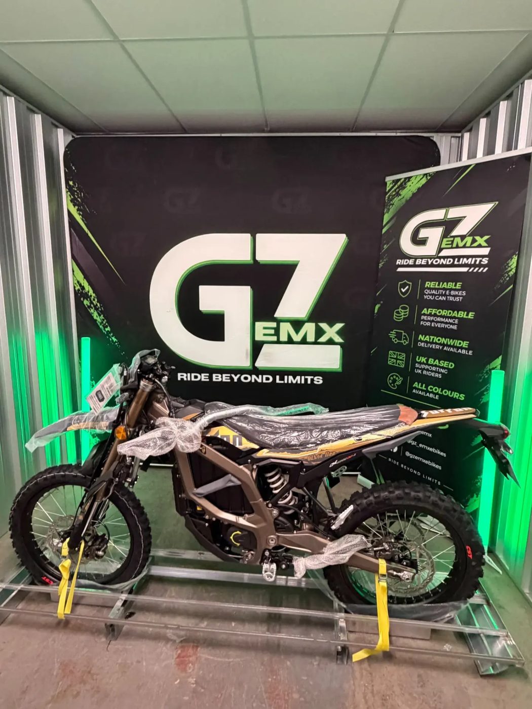 Ultra Bee prepped in the GZ EMX unit